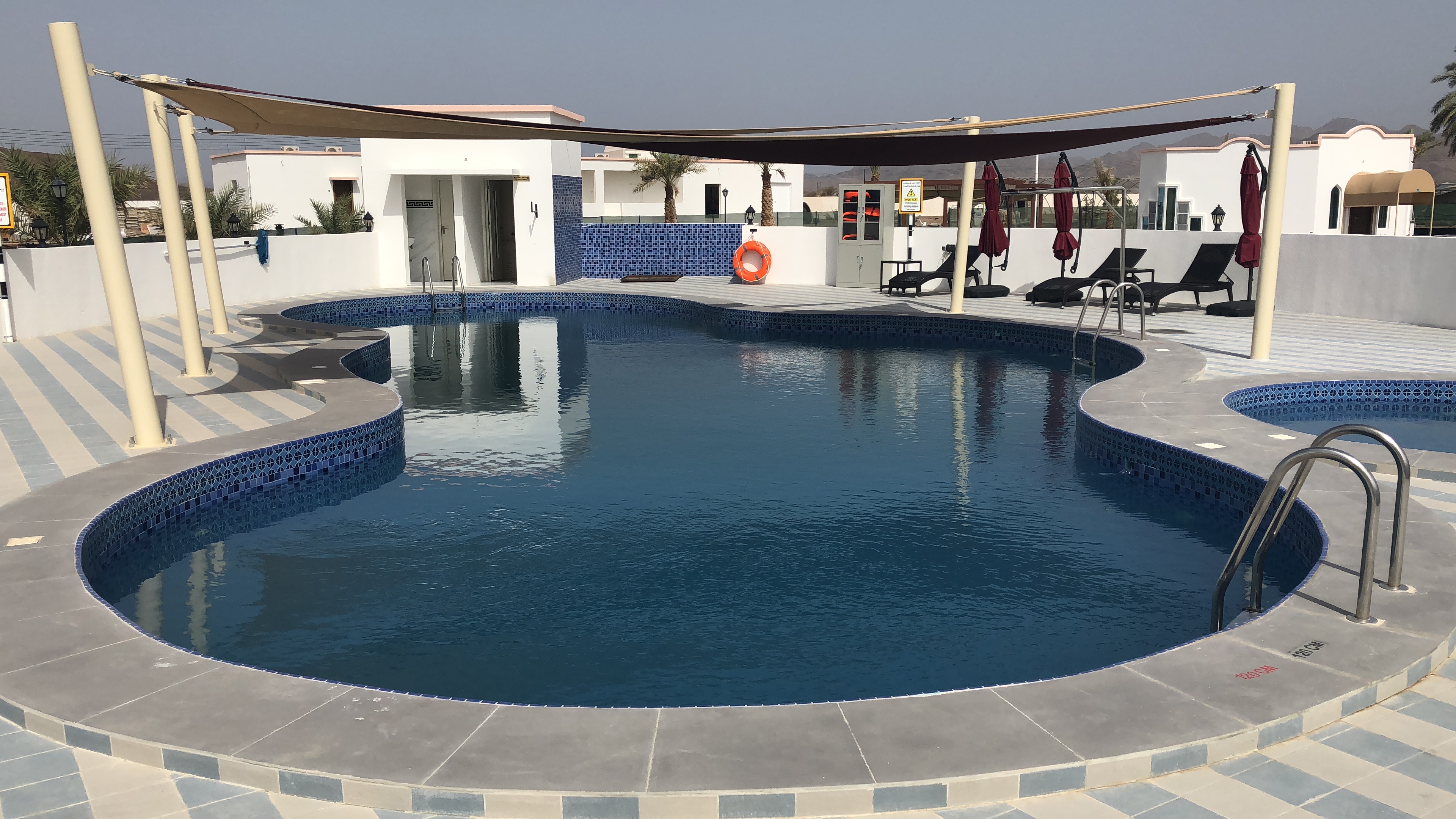 Public swimming pool